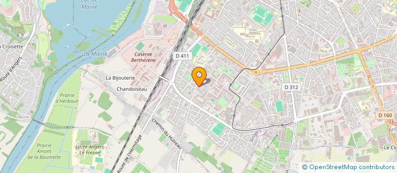 localisation de l'entreprise MONSIEUR OUSMANE MARA à ANGERS