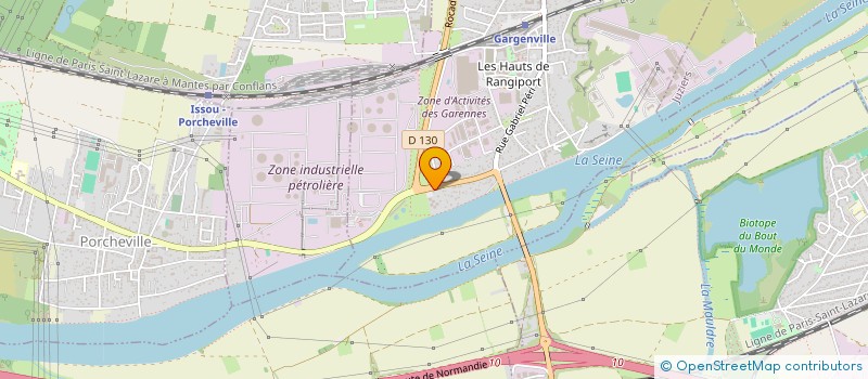 localisation de l'entreprise MONSIEUR OUSMANE NDIAYE  GARGENVILLE