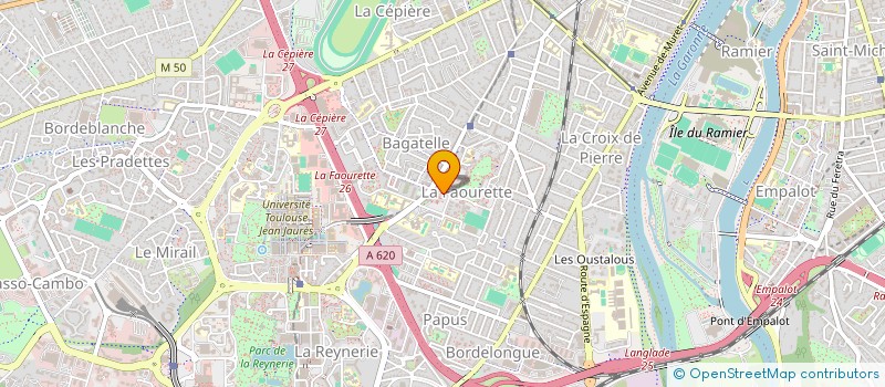localisation de l'entreprise MONSIEUR OUSMANE NDIAYE à TOULOUSE