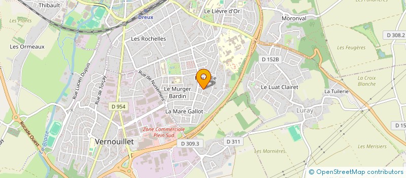 localisation de l'entreprise MONSIEUR OUSMANE NIAKATE à DREUX