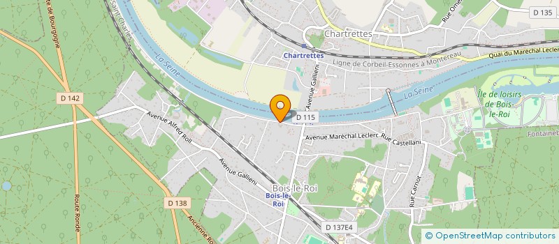 localisation de l'entreprise MONSIEUR OUSMANE NIANG  BOIS-LE-ROI