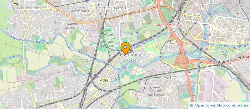 localisation de l'entreprise MONSIEUR OUSMANE NOMBRE  STRASBOURG