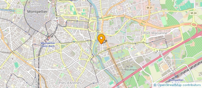 localisation de l'entreprise MONSIEUR OUSMANE SALL à MONTPELLIER