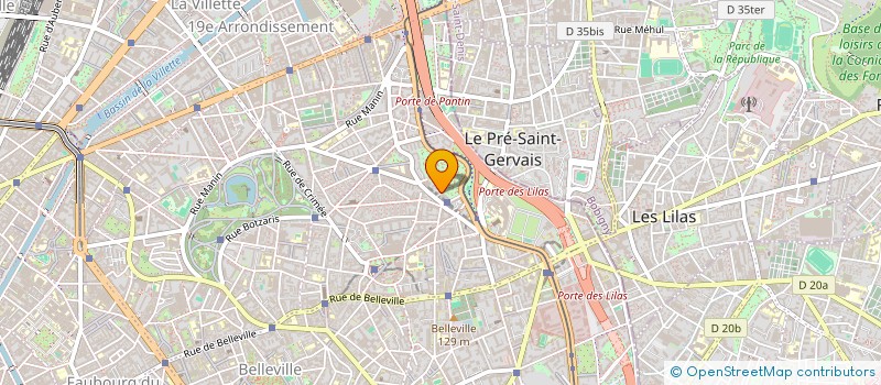 localisation de l'entreprise MONSIEUR OUSMANE SARR  PARIS