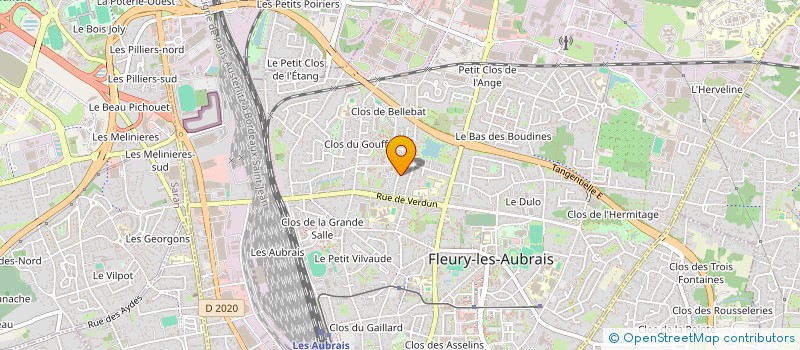 localisation de l'entreprise MONSIEUR OUSMANE SARR à FLEURY-LES-AUBRAIS