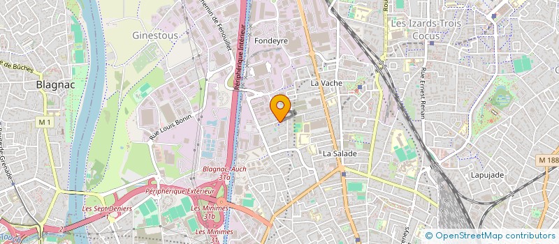 localisation de l'entreprise MONSIEUR OUSMANE SIDIBE à TOULOUSE