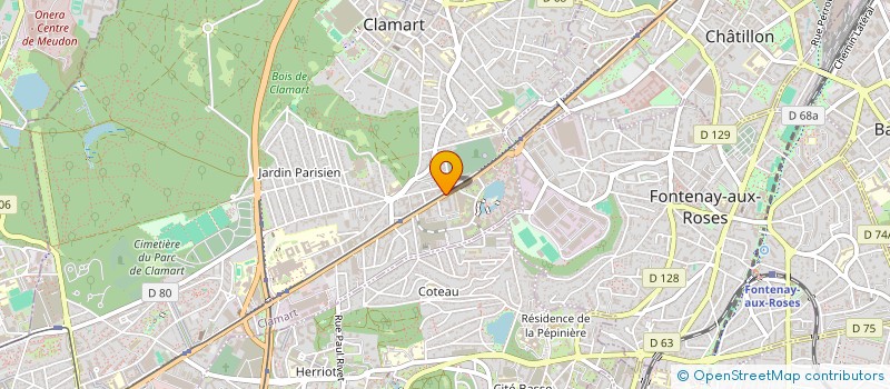 localisation de l'entreprise MONSIEUR OUSMANE SIDIBE à CLAMART