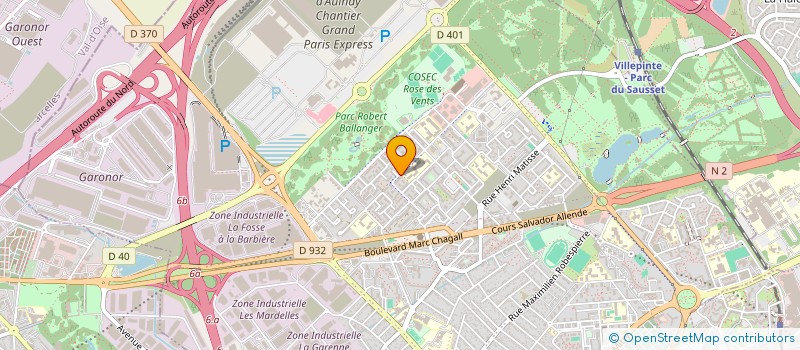 localisation de l'entreprise MONSIEUR OUSMANE SISSOKO à AULNAY-SOUS-BOIS