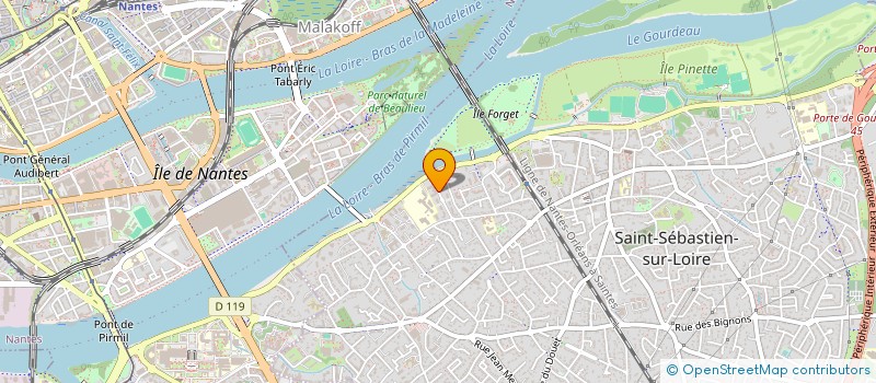 localisation de l'entreprise MONSIEUR OUSMANE SY  SAINT-SEBASTIEN-SUR-LOIRE