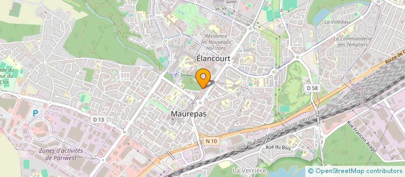 localisation de l'entreprise MONSIEUR OUSMANE TOURE  MAUREPAS