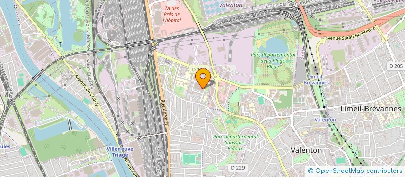 localisation de l'entreprise MONSIEUR OUSMANE TRAORE  VILLENEUVE-SAINT-GEORGES