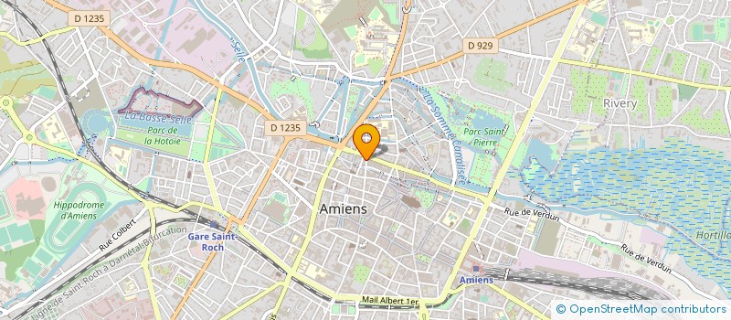 localisation de l'entreprise MONSIEUR OUSMANE TRAORE à AMIENS