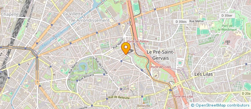 localisation de l'entreprise MONSIEUR OUSMANE TRAORE  PARIS