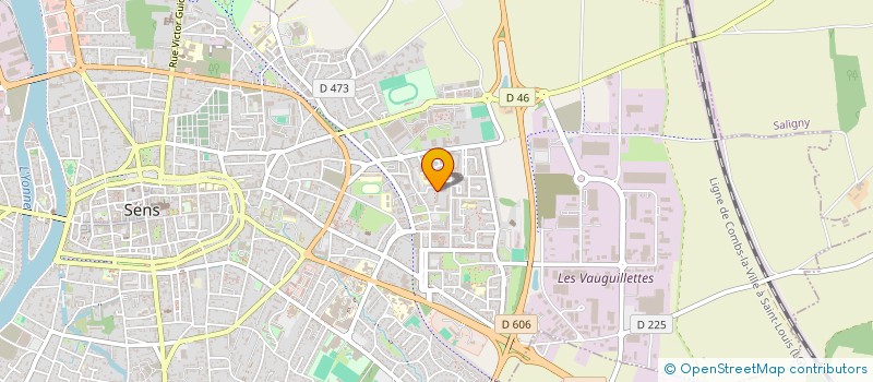 localisation de l'entreprise MONSIEUR OUSSAMA AANANI à SENS