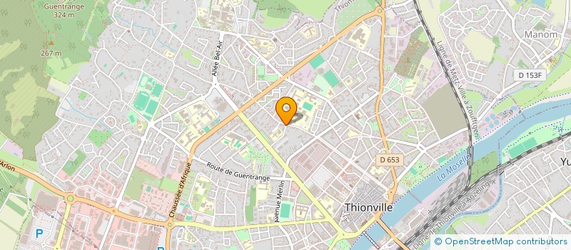 localisation de l'entreprise MONSIEUR OUSSAMA-ABDALLAH SEMMACHE  THIONVILLE