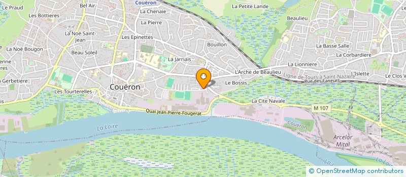 localisation de l'entreprise MONSIEUR OUSSAMA ABIDI à COUERON