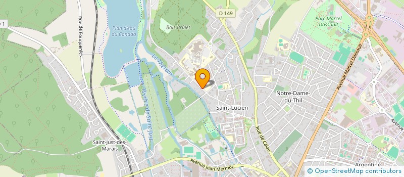 localisation de l'entreprise MONSIEUR OUSSAMA ACHOUITAR EL GHAMMOUZI  BEAUVAIS