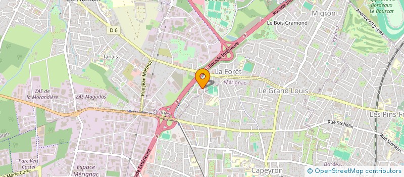 localisation de l'entreprise MONSIEUR OUSSAMA AHL LABHAIR  EYSINES