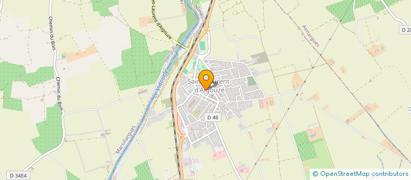 localisation de l'entreprise MONSIEUR OUSSAMA AID  SAINT-LAURENT-D'AIGOUZE