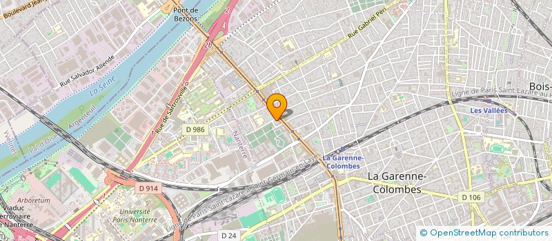 localisation de l'entreprise MONSIEUR OUSSAMA AIT ALI à COLOMBES