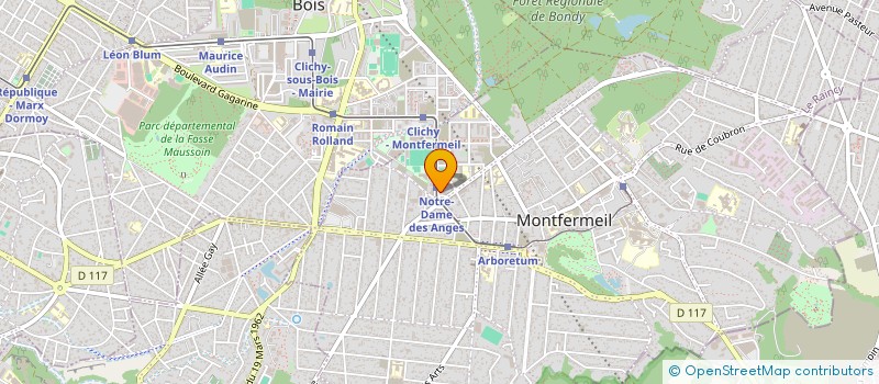 localisation de l'entreprise MONSIEUR OUSSAMA AMEZIANE  MONTFERMEIL