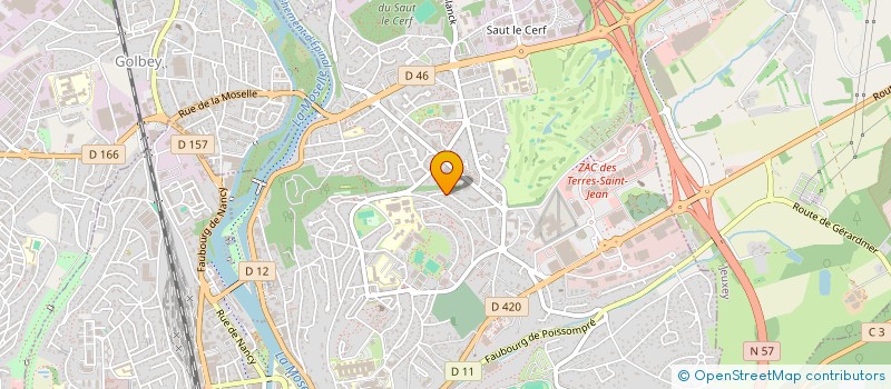 localisation de l'entreprise MONSIEUR OUSSAMA AMOR NATTAHI  EPINAL