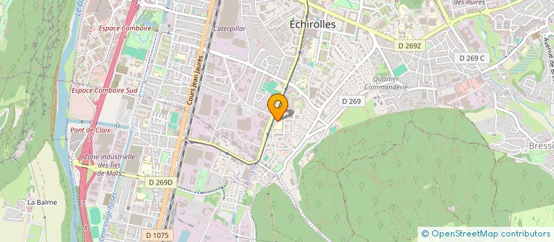 localisation de l'entreprise MONSIEUR OUSSAMA ANANE à ECHIROLLES