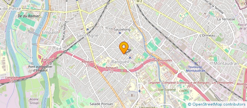 localisation de l'entreprise MONSIEUR OUSSAMA BAGHDADI  TOULOUSE