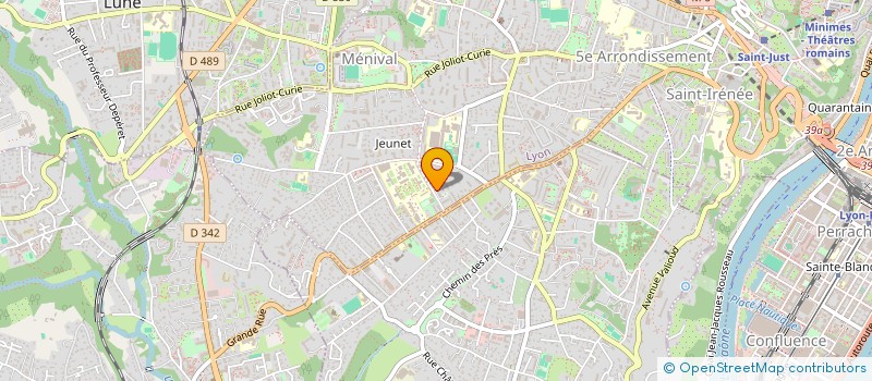 localisation de l'entreprise MONSIEUR OUSSAMA BECHICHI  LYON