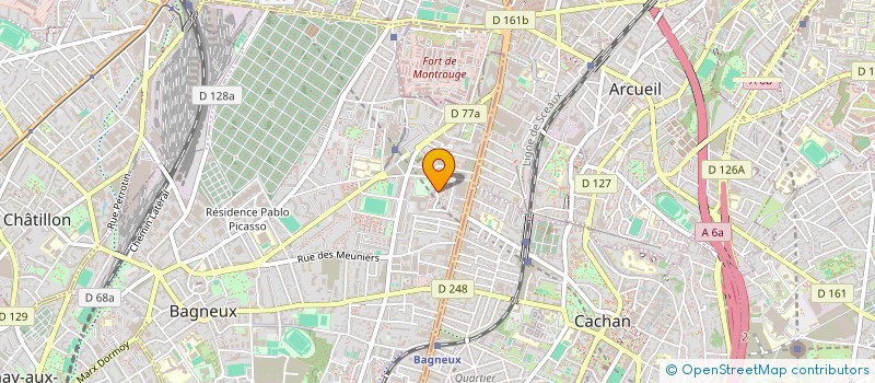 localisation de l'entreprise MONSIEUR OUSSAMA BELLIL à BAGNEUX