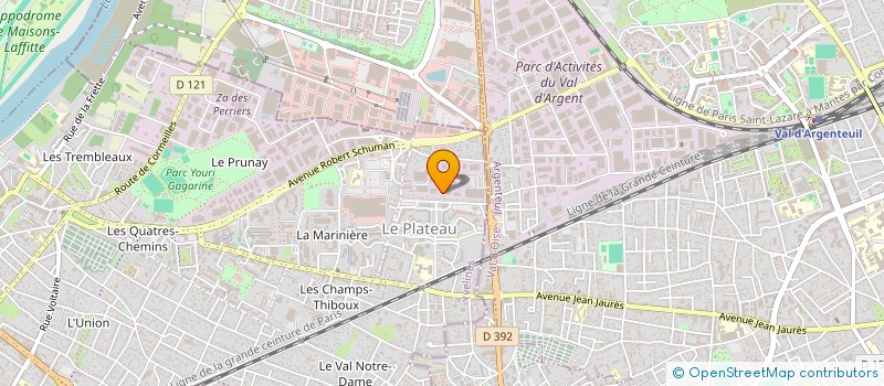 localisation de l'entreprise MONSIEUR OUSSAMA BEN ABDALLAH à SARTROUVILLE