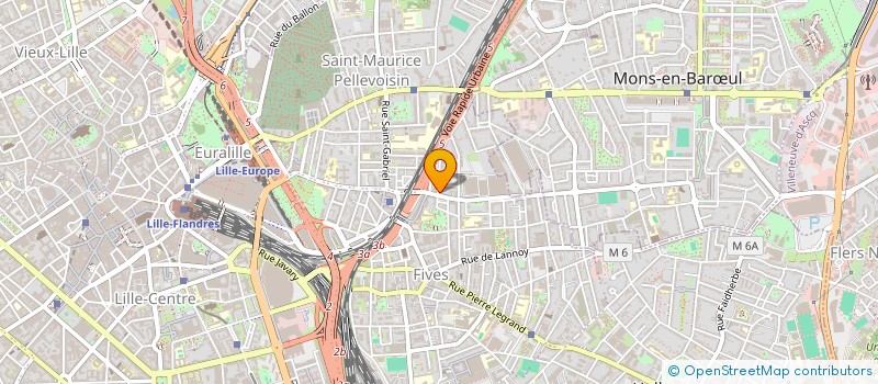 localisation de l'entreprise MONSIEUR OUSSAMA BENRAMDANE à LILLE