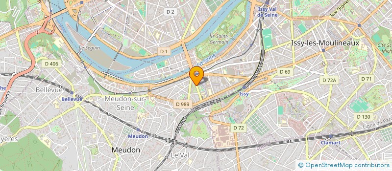 localisation de l'entreprise MONSIEUR OUSSAMA BOUABIDI à ISSY-LES-MOULINEAUX