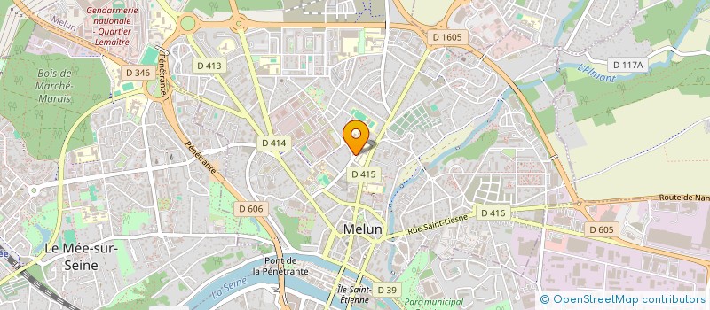 localisation de l'entreprise MONSIEUR OUSSAMA BOUAGADA à MELUN