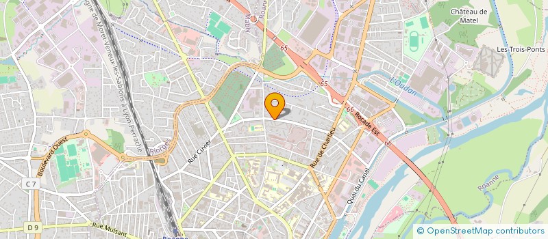 localisation de l'entreprise MONSIEUR OUSSAMA BOUCHETIT  ROANNE