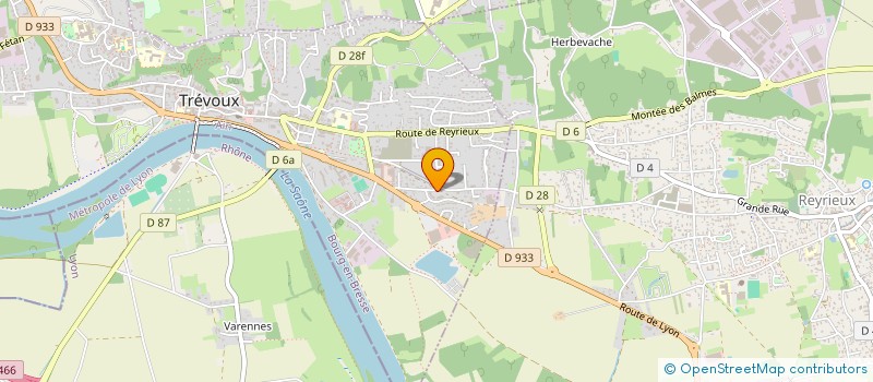 localisation de l'entreprise MONSIEUR OUSSAMA BOUGRINE à FONTAINES-SUR-SAONE