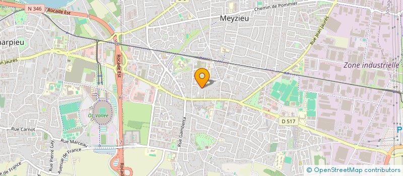 localisation de l'entreprise MONSIEUR OUSSAMA BOUNAHLA à MEYZIEU