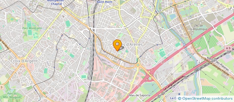 localisation de l'entreprise MONSIEUR OUSSAMA BOUROKBA à MONTPELLIER