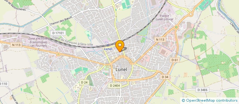 localisation de l'entreprise MONSIEUR OUSSAMA BOUSSALAH à LATTES
