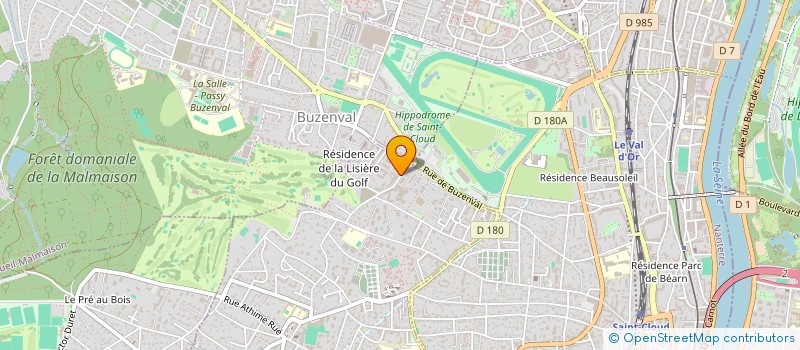 localisation de l'entreprise MONSIEUR OUSSAMA BOUTALEB à GARCHES