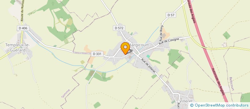 localisation de l'entreprise MONSIEUR OUSSAMA BOUTOUAL  HARGICOURT