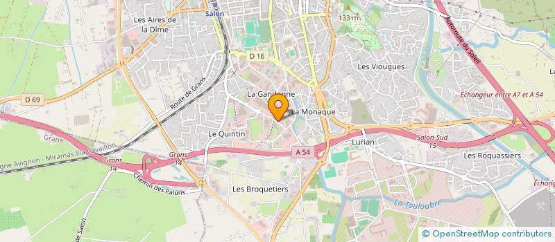 localisation de l'entreprise MONSIEUR OUSSAMA CHEIKH à SALON-DE-PROVENCE