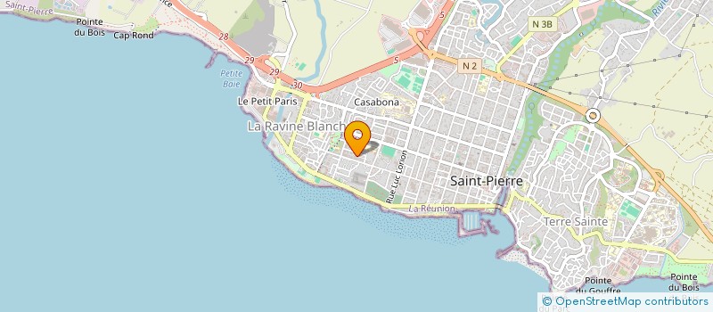 localisation de l'entreprise MONSIEUR OUSSAMA CHERIF  SAINT-PIERRE