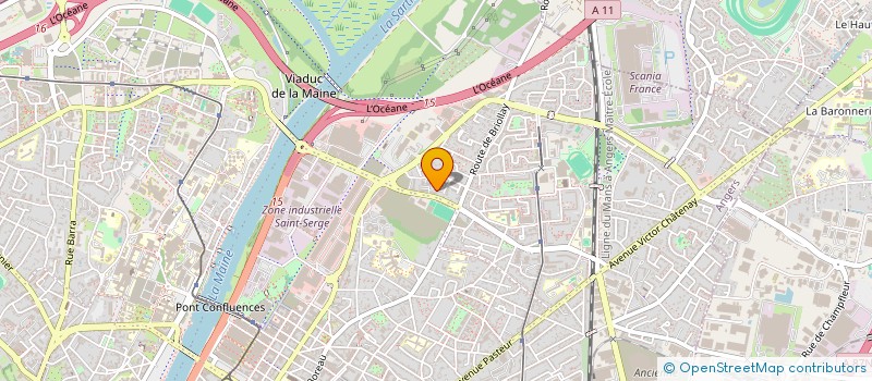 localisation de l'entreprise MONSIEUR OUSSAMA DARCHERIF  ANGERS