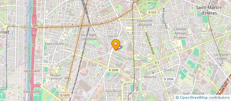 localisation de l'entreprise MONSIEUR OUSSAMA DJAHAFI à GRENOBLE