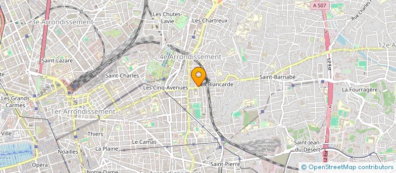 localisation de l'entreprise MONSIEUR OUSSAMA DRIDI à MARSEILLE 4EME