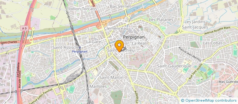 localisation de l'entreprise MONSIEUR OUSSAMA EL-ARABI  PERPIGNAN