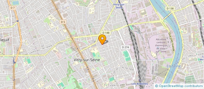 localisation de l'entreprise MONSIEUR OUSSAMA EL BOUYOUSFI  VITRY-SUR-SEINE