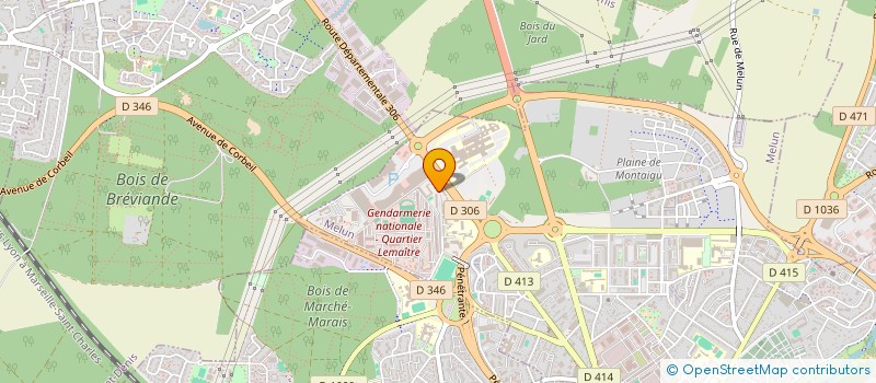 localisation de l'entreprise MONSIEUR OUSSAMA FADHILI BENSLIMANE à MELUN