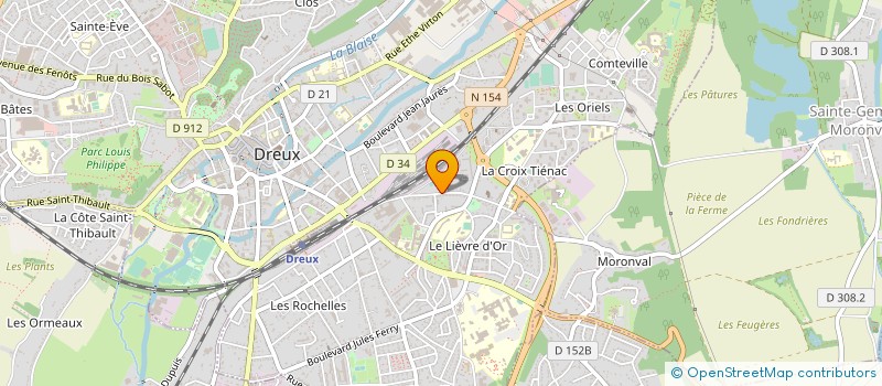 localisation de l'entreprise MONSIEUR OUSSAMA FARHAT à DREUX